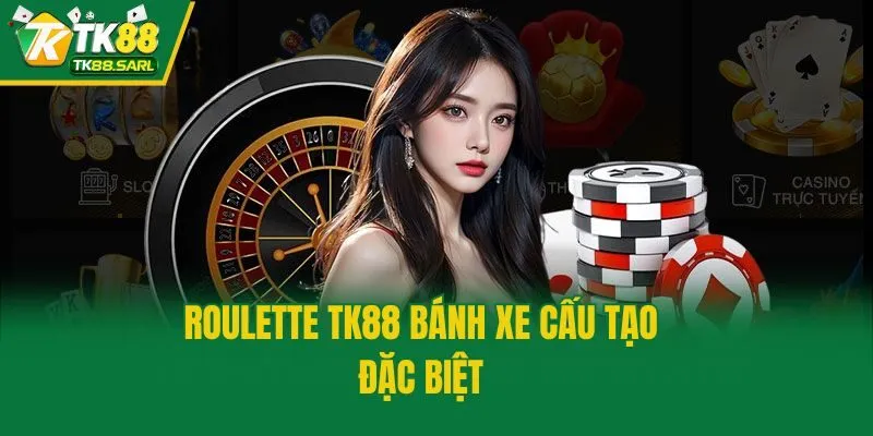 Roulette TK88 - Khám Phá Vòng Quay May Mắn Nhận Giải Lớn 3 Roulette TK88 bánh xe cấu tạo đặc biệt